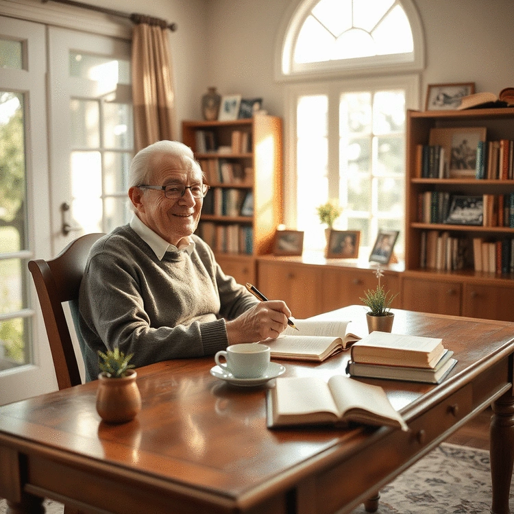 how writing can enhance retirement life