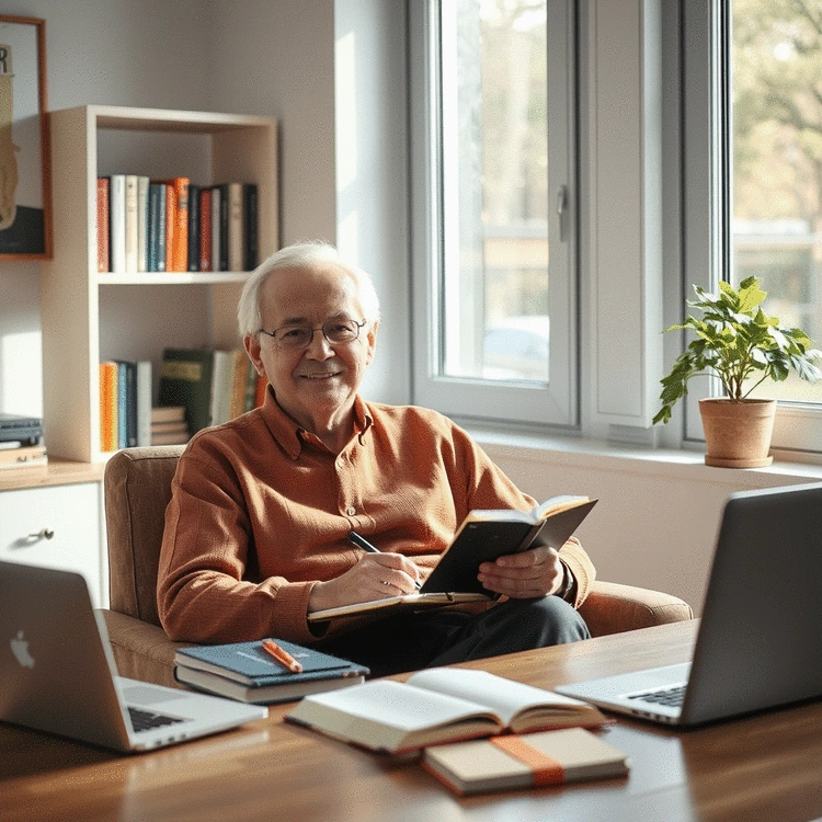 encouraging retirees to become authors