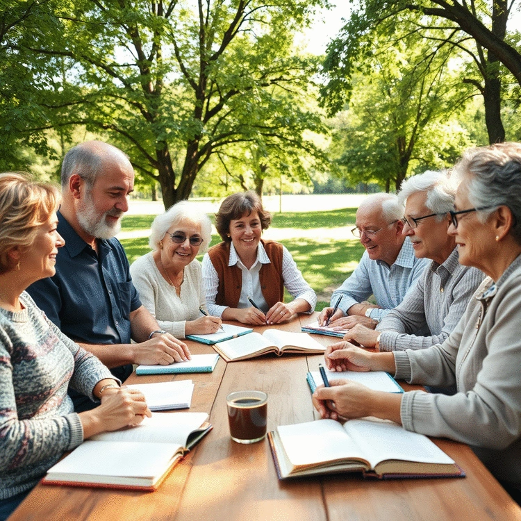 finding community through writing in retirement